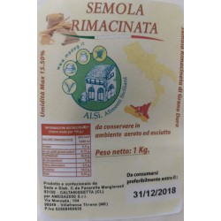 SEMOLA RIMACINATA DI GRANO...